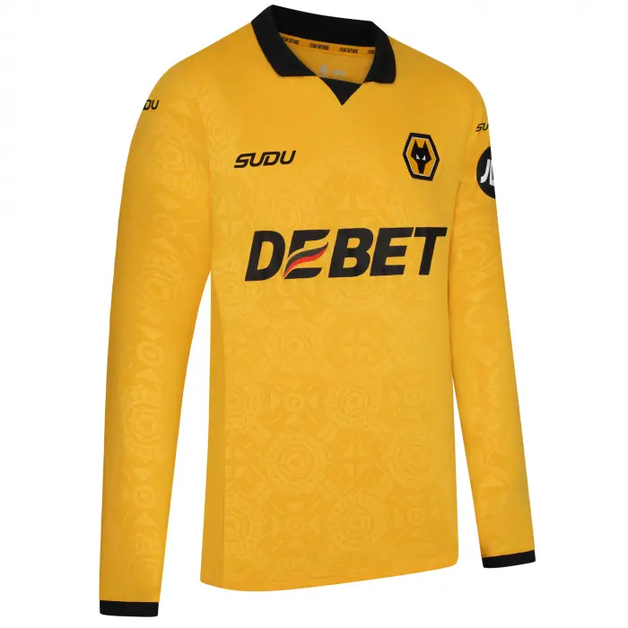 Wolverhampton Wanderers Store | Shop Official 2025-26 Wolves Home Shirt – LS AGBADOU 12 Wolves Gear